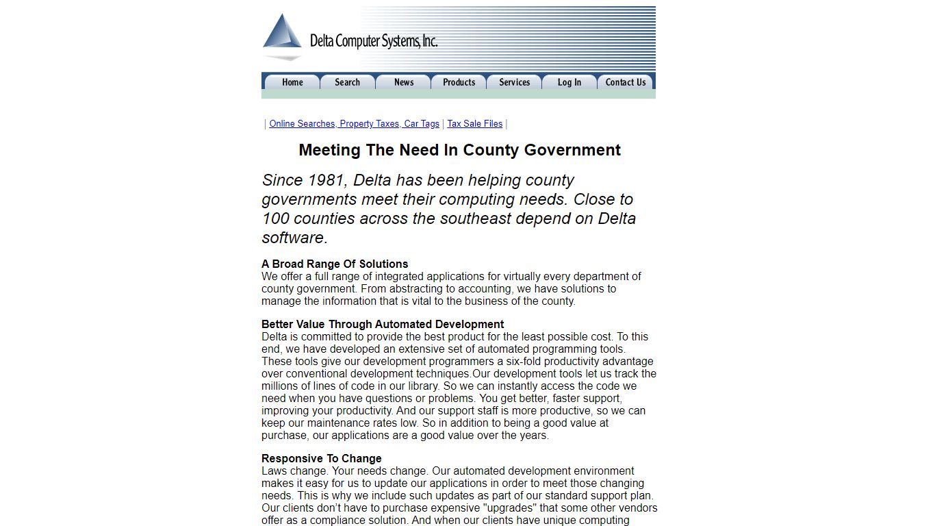 Baldwin County Alabama - Delta Computer Systems